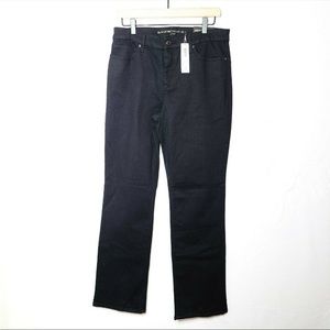 NWT CHICO'S SO LIFTING Straight Leg Jean Black 1